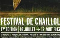 Le festival de Chaillol 2015. Du 18 juillet au 12 août 2015 à Saint-Michel-de-Chaillol. Hautes-Alpes. 